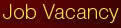 Job Vacancy