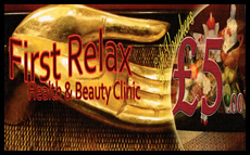 £5 First Relax Voucher
